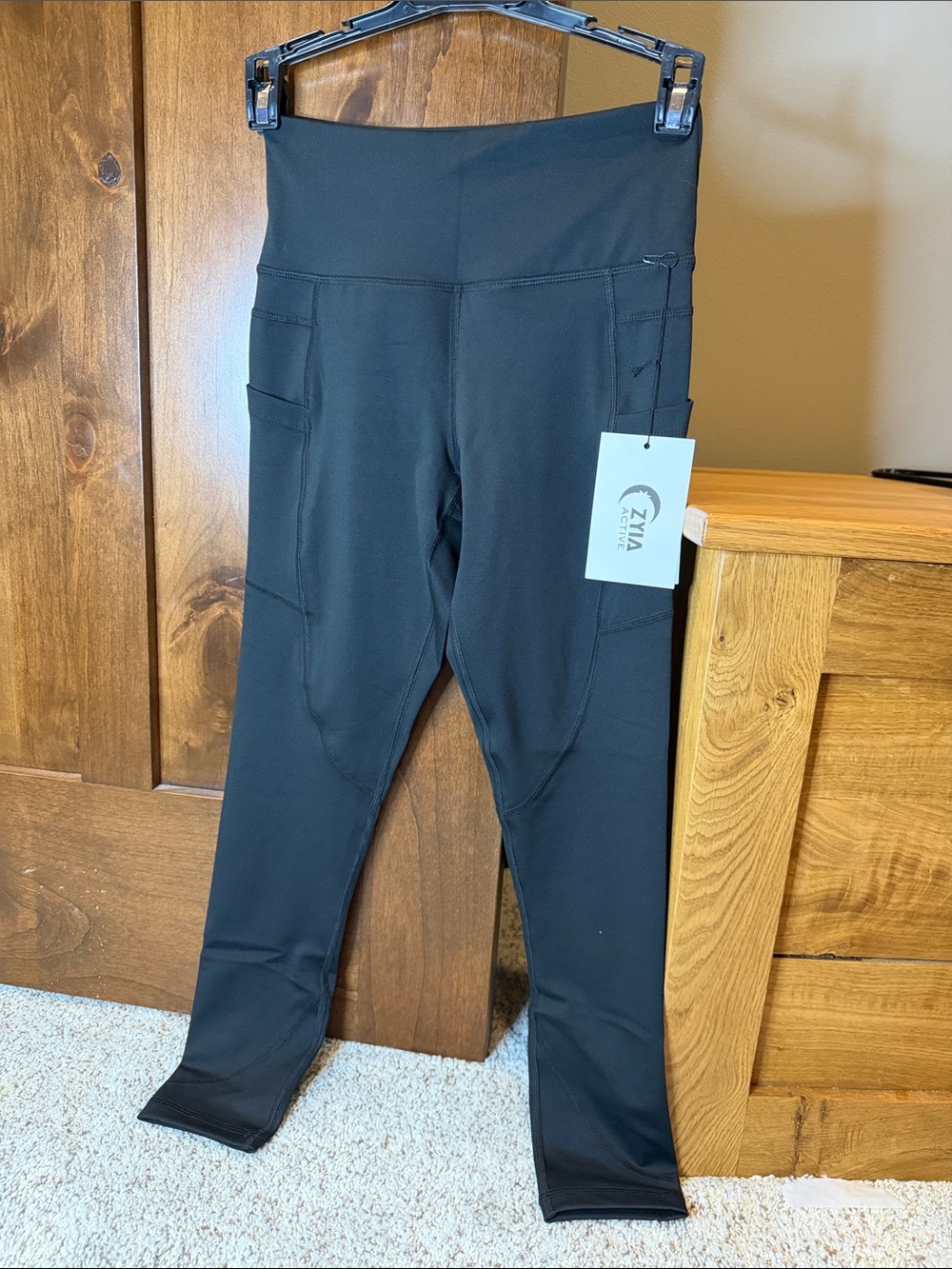 Original Zyia Black Light n Tight 7/8 24” Legging